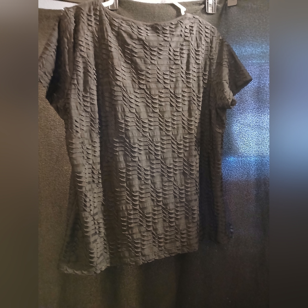 Calvin Klein Short Sleeve Black Large